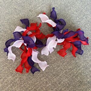 Gymboree Winter Penguin Scarf Pig Tail Holders